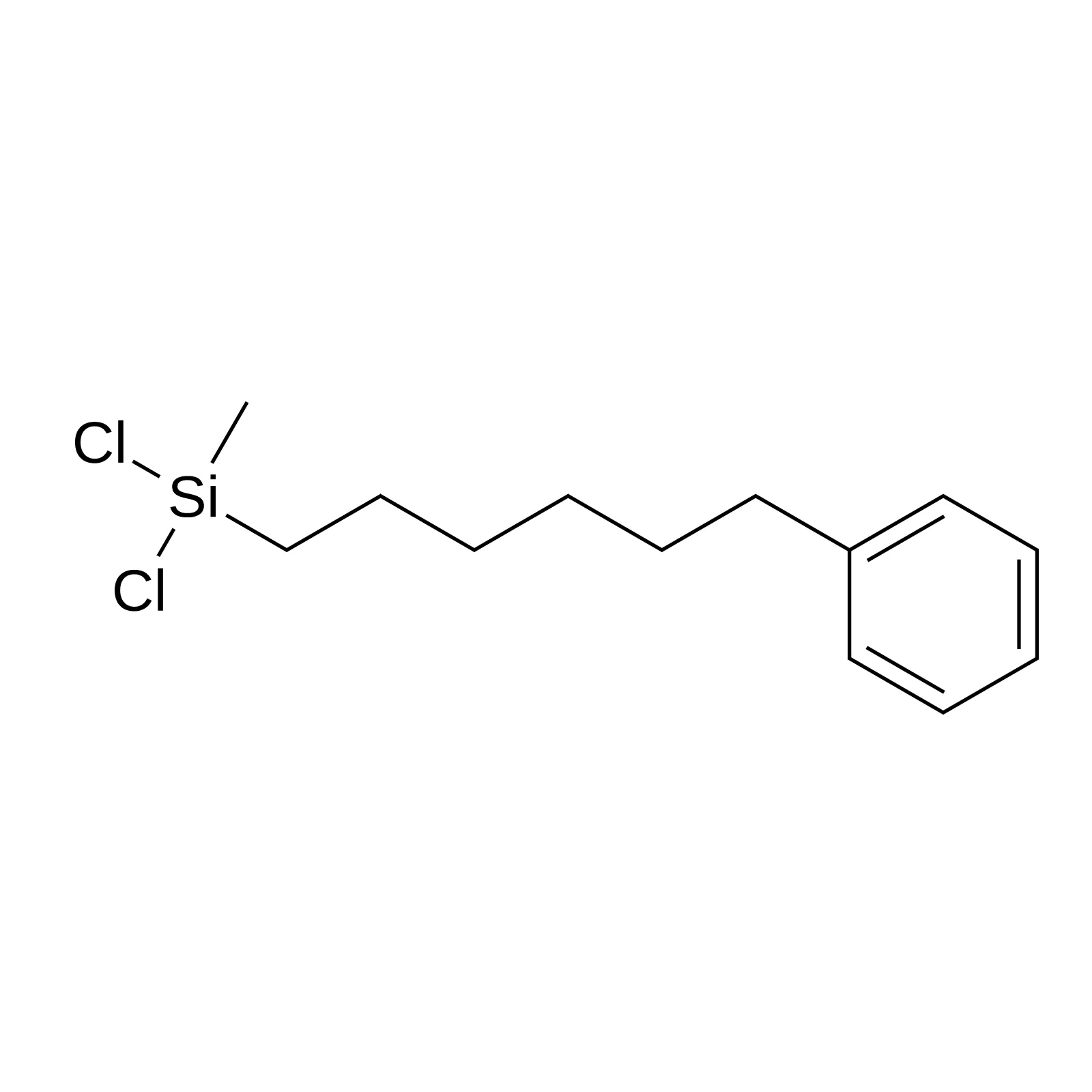 Applications of 6-Phenylhexylmethyldichloro silane in Silane Chemistry